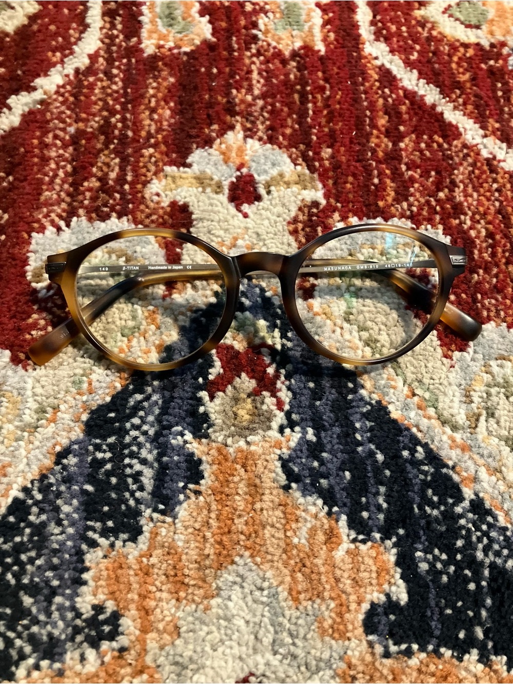 Masunaga Gms-810 Eyeglasses Prescription Unisex